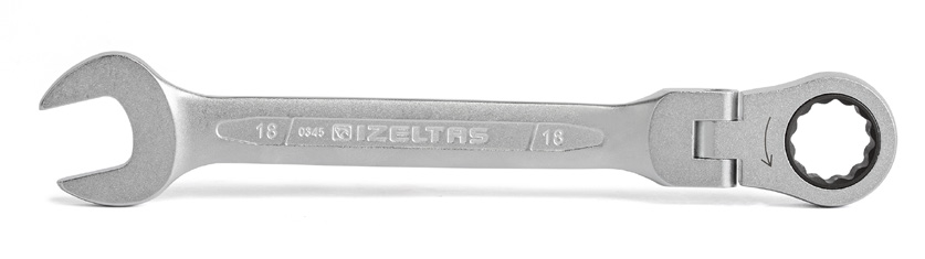 Mafsallı Cırcır Kombine Anahtar (mm)