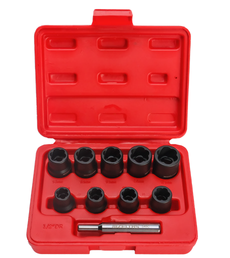 1/2” Twist Lokma Anahtar Set (10 Parça, mm)