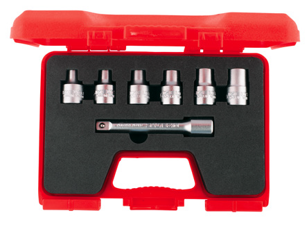 1/2” Star (Torx®) Lokma Anahtar Takımı (7 Parça)