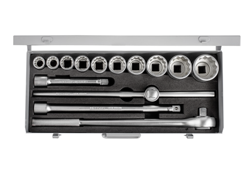 3/4” Oniki Köşe Lokma Anahtar Takımı (14 Parça, mm)