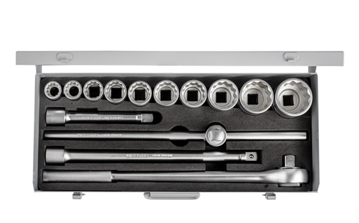 3/4” Oniki Köşe Lokma Anahtar Takımı (14 Parça, SAE)