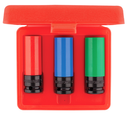 1/2” Alaşımlı Jant Lokma Takımı (3 Parça, mm)