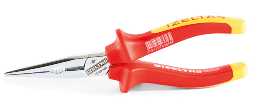 1000V İzoleli Elektrikçi Kargaburun Düz Uçlu