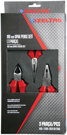 Opak Pense Seti 160mm (3 Parça)
