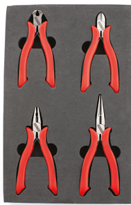 Elektronikçi Keski ve Pense Seti (4 Parça)