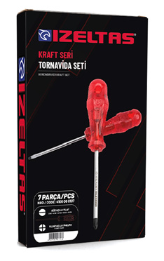 Kraft Seri Tornavida Seti (7 parça)