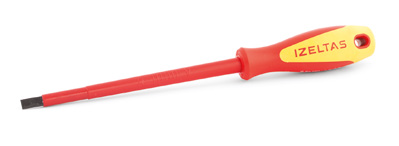 1000V İzoleli Elektrikçi Düz Uçlu Tornavida