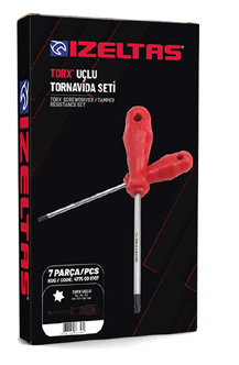 Torx® Uçlu Tornavida Takımı (7 Parça)