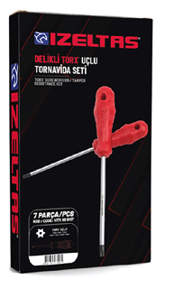 Delikli Torx® Uçlu Tornavida Takımı (7 Parça)