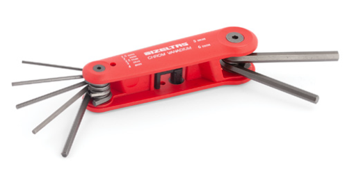 Kaset Allen Anahtar Takımı (7 Parça, mm)