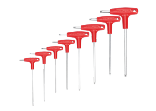 T Tipi Torx Allen Anahtar Takımı (8 Parça)