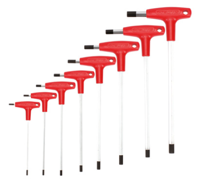 T Tipi Allen Anahtar Takımı (8 Parça, mm)