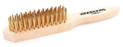 Sıralı Tel Fırça (Ağaç Saplı)