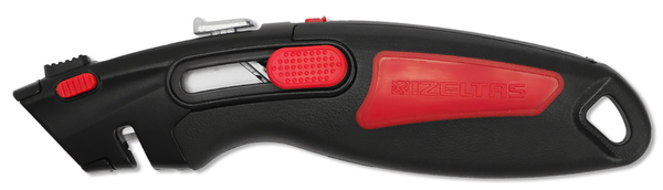 Pro Güvenlikli Otomatik Kilitlemeli Trapez Maket Bıçağı (2 Yedek Bıçaklı)