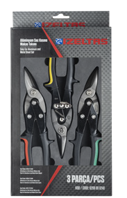 Alüminyum Ve Sac Kesme Makas Takımı (3 Parça)