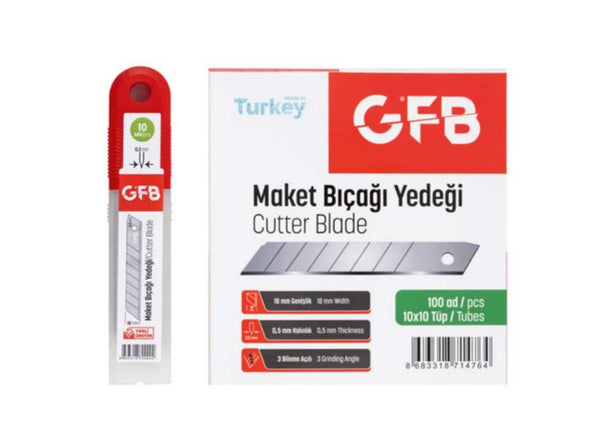 Maket Bıçağı Yedeği 18 x 0,5 mm
